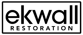 Ekwall Restoration logo featuring bold typography, representing restoration services in Payson, AZ.